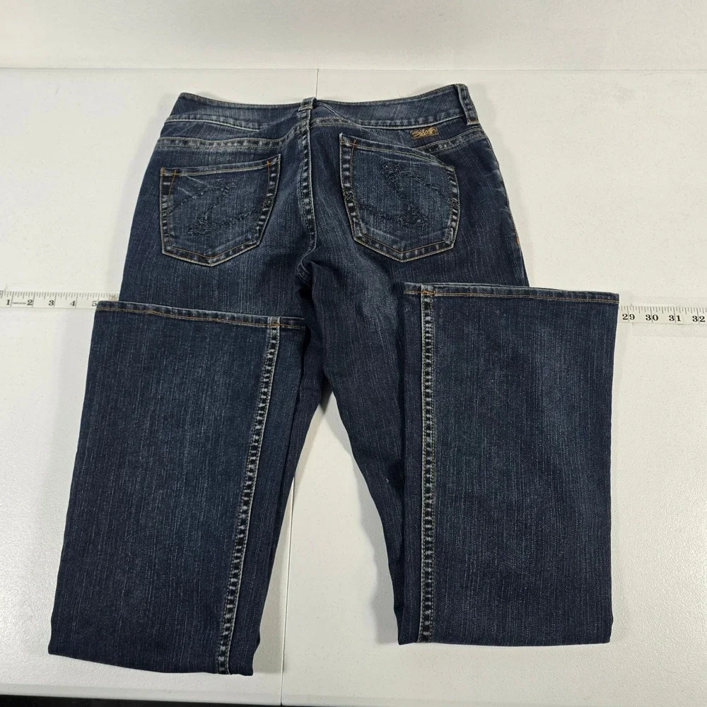Silver‎ Jeans Co Suki Bootcut Dark Wash Denim Jeans Women's Size 28